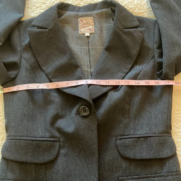 Classic nanette lepore size. 6 wool jacket - Picture 9 of 12